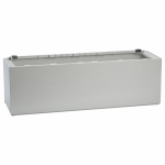 Цоколь/элемент цоколя 262x396x320 пластик серый КЭАЗ OptiBox G