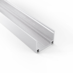 Профиль алюминиевый анодированный для гибкого неона 16x16мм, 2м NEON-NIGHT