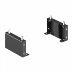 КОМПЛЕКТ БОКОВЫХ СТЕНОК ЦОКОЛЯ 100x30x400 сталь черный DKC (ДКС)