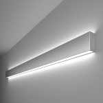 Линейный светодиодный накладной двусторонний светильник 128см 50W 6500K матовое серебро (101-100-40-128) Линейный светодиодный накладной двусторонний светильник 128см 50W 6500K матовое серебро (101-100-40-128)