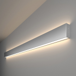 101-100-40-128 / Линейный светодиодный накладной двусторонний светильник 128см 50W 4200K матовое серебро 101-100-40-128 / Линейный светодиодный накладной двусторонний светильник 128см 50W 4200K матовое серебро