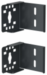 ITK LINEA S Кронштейн верт. кабель-орг. 0U чер. (2шт/компл)