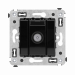 Оконечная розетка 3 выход. tv 4-2400МГц скрыт. уст-ки черный DKC Оконечная розетка 3 выход. tv 4-2400МГц скрыт. уст-ки черный DKC