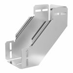 Угол д/листового кабель.лотка 90° вертикально ниспадающий (внешний) без соединит. разъема нержавеющая сталь серый ПРОМРУКАВ Угол д/листового кабель.лотка 90° вертикально ниспадающий (внешний) без соединит. разъема нержавеющая сталь серый ПРОМРУКАВ