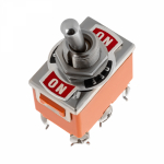 Тумблер 250V 15А (6c) ON-OFF-ON двухполюсный (1шт/упак) REXANT (1/10/10)