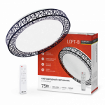 Светильник светодиод 75Вт 3000-6500K 6000Лм 500x100мм с пультом ДУ COMFORT Loft-B IN HOME (1/5)