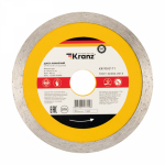 Диск алмазный отрезной сплошной 125x22.2 мм Kranz