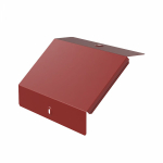 Крышка угла вертикального внешнего 90 градусов Стандарт 300 RAL 3000 Промрукав