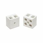 Клеммная колодка 25.6мм 2x2 32А 1000В белый ПРОМРУКАВ