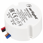 Блок питания ARJ-KE40200R (8W, 200mA, PFC) (ARL, IP44 Пластик, 5 лет)