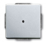 Эл-т упр. заглушка с/у пластик алюминий IP20 ABB Накладки Future/Axcent/Carat/ДИНАСТИЯ