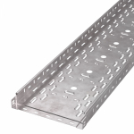 Лоток кабельный листовой 3000x300x50 сталь с перфорированной боковой стенкой толщ.0.8мм ПРОМРУКАВ Лоток кабельный листовой 3000x300x50 сталь с перфорированной боковой стенкой толщ.0.8мм ПРОМРУКАВ