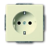 Розетка SCHUKO 16А 250В, с LED подсветкой, future/solo, слоновая кость Розетка SCHUKO 16А 250В, с LED подсветкой, future/solo, слоновая кость