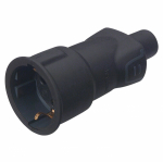 Розетка штепсельная Helium 16А с заземл. резина черн. Legrand (1/10) Розетка штепсельная Helium 16А с заземл. резина черн. Legrand (1/10)