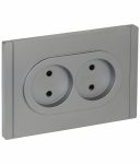 Розетка 2гн без З/К шторки с/у сталь безвинт.клем 10А FP525 FORTE&PIANO IEK (1/10/100) Розетка 2гн без З/К шторки с/у сталь безвинт.клем 10А FP525 FORTE&PIANO IEK (1/10/100)