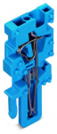 Клеммная колодка 18.3мм 1x1 0.08-4мм² 32А 500В термопласт синий Wago