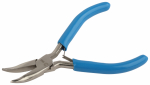 Тонкогубцы ЭРА 120 мм мини с изогнутым носом обливные рукоятки Тонкогубцы ЭРА 120 мм мини с изогнутым носом обливные рукоятки