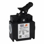 Концевой выключатель 1НО 1НЗ 0ПК рычаг с роликом металл для функций безопасности КЭАЗ (Курский электроаппаратный завод) OptiLiS D