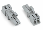 Разъем 2-пол. Код. B 1,50 mm серые WINSTA® MINI special 890-242