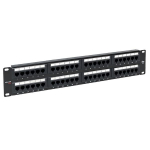 Патч-панель TeraLINK PRO 19 Cat.5E 2U неэкранированная UTP 48 портов RJ-45 Dual IDC Патч-панель TeraLINK PRO 19 Cat.5E 2U неэкранированная UTP 48 портов RJ-45 Dual IDC