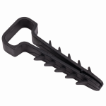 Дюбель-хомут PCD-F 06x12-45-100BL PA6.6 Jazzway (100 шт/уп)