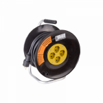 Удлинитель силовой на катушке 4гн с З/К 40м пластик 16А ПВС 3х2,5 PROFESSIONAL PROCONNECT (1/1/2)