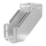 Угол д/листового кабель.лотка 90° вертикально ниспадающий (внешний) без соединит. разъема нержавеющая сталь серый ПРОМРУКАВ Угол д/листового кабель.лотка 90° вертикально ниспадающий (внешний) без соединит. разъема нержавеющая сталь серый ПРОМРУКАВ