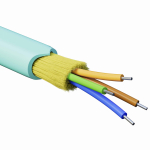 Кабель волоконно-оптический, распределительный, арамидные упрочняющие нити, для внутренней прокладки, нг(A)-HFLTx, 4 ОВ, категорияOM3 (G.651.1) плотны Кабель волоконно-оптический, распределительный, арамидные упрочняющие нити, для внутренней прокладки, нг(A)-HFLTx, 4 ОВ, категорияOM3 (G.651.1) плотны