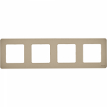 Рамка 4гн шампань INSPIRIA Legrand (1/5) Рамка 4гн шампань INSPIRIA Legrand (1/5)