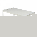 Полка-органайзер для куxни, двуxъярусная, дуб Харбор, белая REXANT