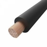 Кабель гибкий сварочный КГтп-ХЛ 1х10 мм², длина 10 метров REXANT