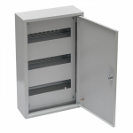 Щит распр. ЩРН-36мод 480х300х120 настен с зам. металл сер IP31 EKF Basic Щит распр. ЩРН-36мод 480х300х120 настен с зам. металл сер IP31 EKF Basic