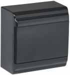 Бокс ЩРН-П-6мод настен пласт чер (дв.черная) IP41 PRIME IEK (1/20)