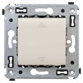 Выключатель с подсветкой LED механизм 16А 210-230В с/у крем. белый матовый IP20 ДКС Выключатель с подсветкой LED механизм 16А 210-230В с/у крем. белый матовый IP20 ДКС