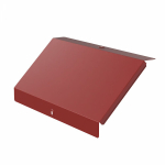 Крышка угла вертикального внешнего 90 градусов Стандарт 500 RAL 3000 Промрукав