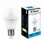 Лампа светодиодная, (7W) 230V E27 6400K A60, LB-91 Лампа светодиодная, (7W) 230V E27 6400K A60, LB-91