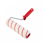 Валик полиамид белый с желтой полосой, ворс 11 мм, ширина ролика 240 мм, Ø 42 мм, бюгель 8 мм, серия «Мастер» REXANT Валик полиамид белый с желтой полосой, ворс 11 мм, ширина ролика 240 мм, Ø 42 мм, бюгель 8 мм, серия «Мастер» REXANT