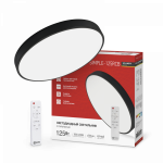 Светильник светодиод 125Вт 3000-6500К 10000Лм черный 500х50мм с пультом ДУ SCANDY SIMPLE-125RCB IN HOME (1/3)