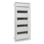 Основание силового щита "Nova" (с DIN-рейками) 48+8 модулей 4 габарит IP40 EKF PROxima Основание силового щита "Nova" (с DIN-рейками) 48+8 модулей 4 габарит IP40 EKF PROxima