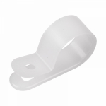 Серьга для кабеля нейлоновая СНК 20мм белая (50шт/упак) REXANT (1/10/100) Серьга для кабеля нейлоновая СНК 20мм белая (50шт/упак) REXANT (1/10/100)