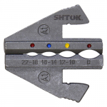 Матрица к обжимному инструменту овальной опрессовки для наконечников и соединителей 0.5-10мм² КЭАЗ (Курский электроаппаратный завод) SHTOK