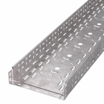 Лоток кабельный листовой 3000x300x80 сталь с перфорированной боковой стенкой толщ.0.8мм ПРОМРУКАВ Лоток кабельный листовой 3000x300x80 сталь с перфорированной боковой стенкой толщ.0.8мм ПРОМРУКАВ