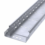 Лоток перфорированный Профи INOX (AISI 316) 150х50х3000 (1,0 мм) (6 м/уп) Промрукав