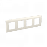 Рамка на 2+2+2+2 модуля (четырехместная) белая RAL9010 ДКС (1/10/80) Рамка на 2+2+2+2 модуля (четырехместная) белая RAL9010 ДКС (1/10/80)