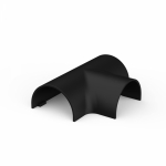 MultiSet Тройник для кабель-канала 30х13 Антрацит