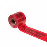 Лента сигнальная "Осторожно кабель" ЛСЭ 150 (100м/рулон) Rexant (1/1/3)