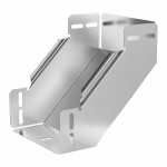 Угол д/листового кабель.лотка 90° вертикально ниспадающий (внешний) без соединит. разъема нержавеющая сталь серый ПРОМРУКАВ Угол д/листового кабель.лотка 90° вертикально ниспадающий (внешний) без соединит. разъема нержавеющая сталь серый ПРОМРУКАВ