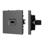 ARL NOBE Розетка HDMI софт-тач серый базальт SCT-MHD1-SFPL-GR (Arlight, -)
