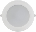 Панель светодиод круглая RLP 18Вт 4000К 1530Лм 195/140мм белая IP40 ДВО 1716 IEK (1/40)