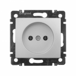 Розетка 1гн без З/К с/у алюминий механизм 16А Valena DIY Legrand Розетка 1гн без З/К с/у алюминий механизм 16А Valena DIY Legrand
